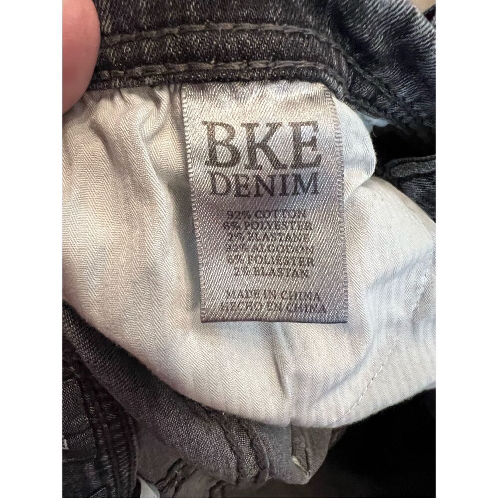 BKE Carter Straight Leg Black Wash 29R Men’s Jeans - Picture 7 of 7